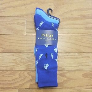 Mens Polo Ralph Lauren Socks Fits Shoe Sizes 6-12
